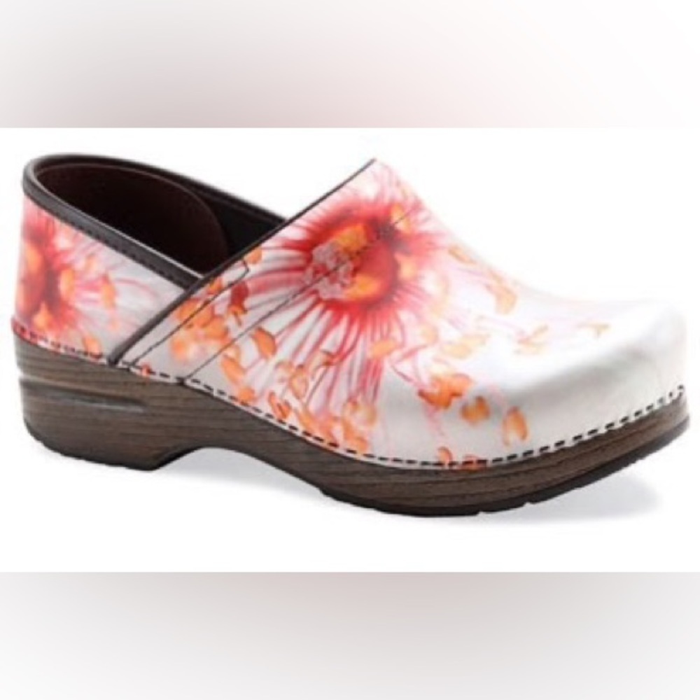 Dansko Professional Poppy Floral Clog